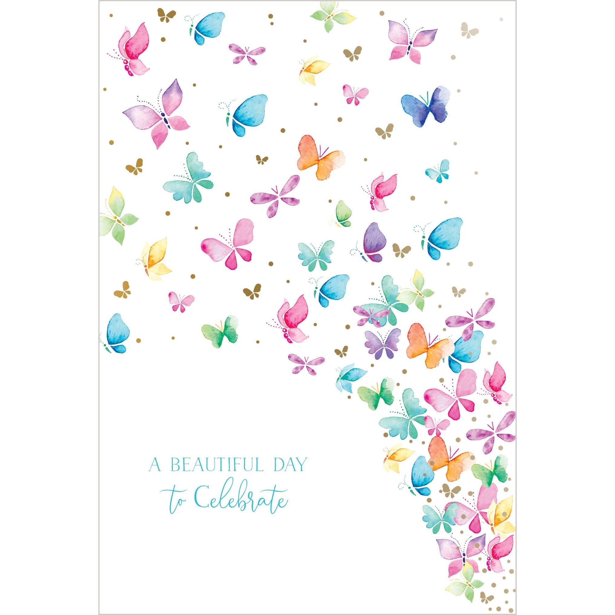 Birthday Card Butterflies Happy Buddha - Cardmore